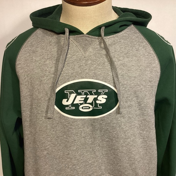 New York Jets number 14 Darnold Hoodie mens size large - Picture 2 of 9